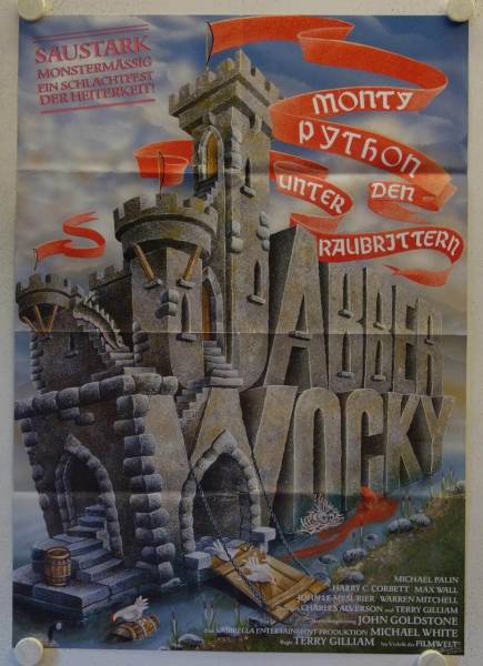 Jabberwocky re-release german movie poster